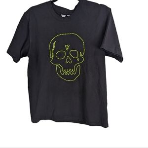 Vlone x Neighborhood Skull T-Shirt Black / Green... Size Medium